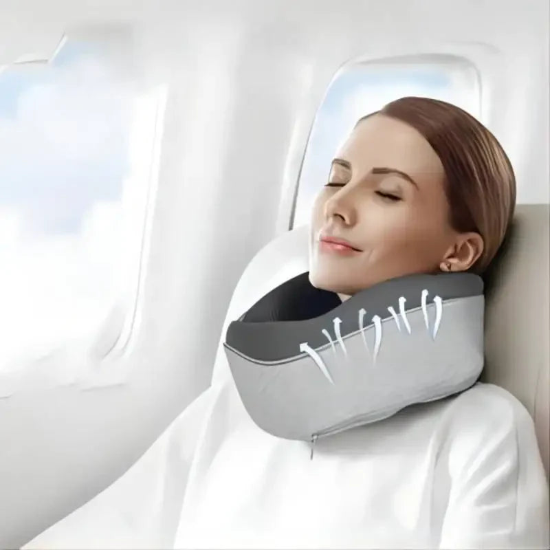 Ultimate Travel Neck Pillow - Durable U-Shaped Cushion for Maximum Comfort on Airplanes