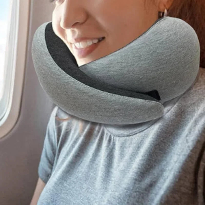 Ultimate Travel Neck Pillow - Durable U-Shaped Cushion for Maximum Comfort on Airplanes