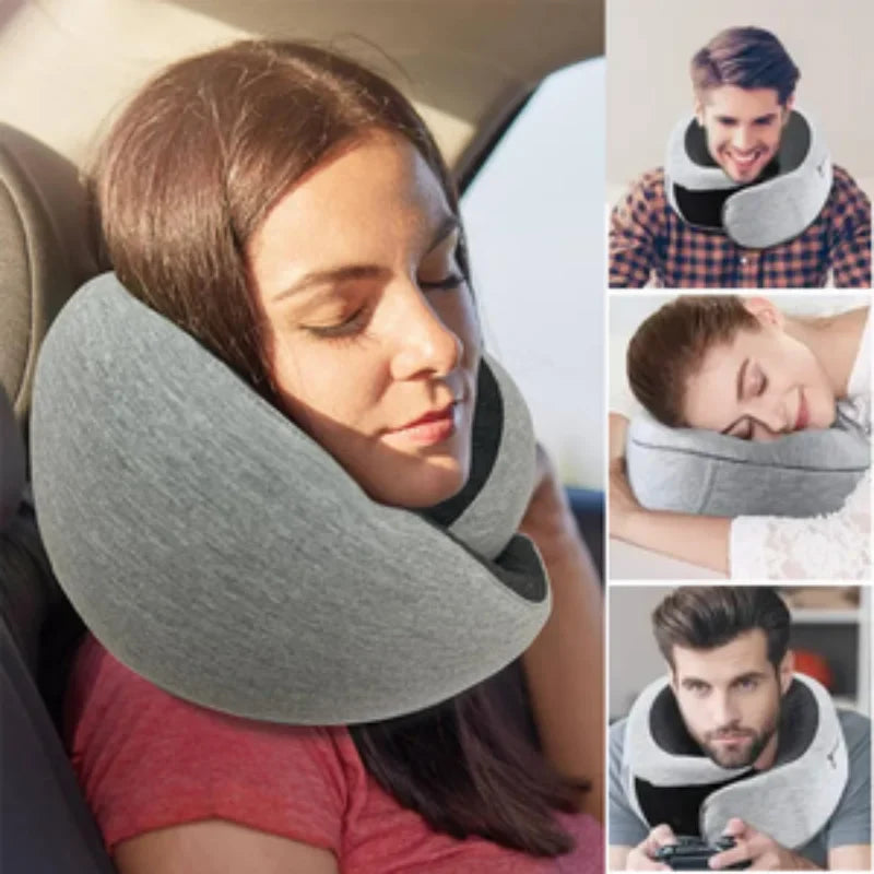 Ultimate Travel Neck Pillow - Durable U-Shaped Cushion for Maximum Comfort on Airplanes