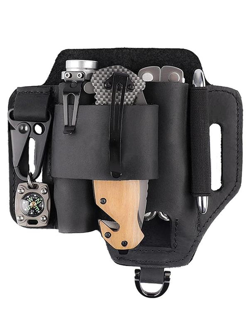 Men's Leather Waist Utility Belt
